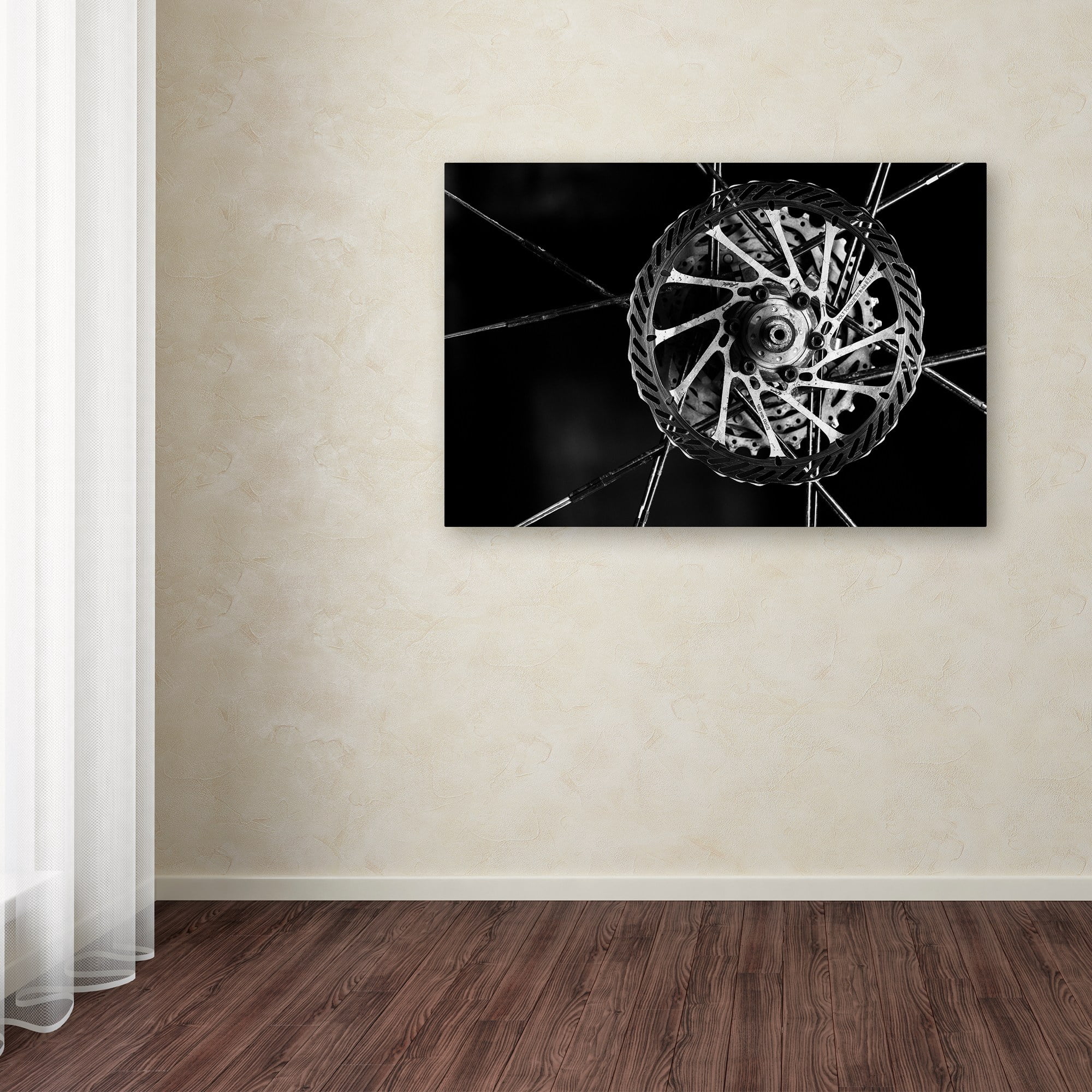 Trademark Fine Art "Bike Parts" Canvas Art by Jason Shaffer