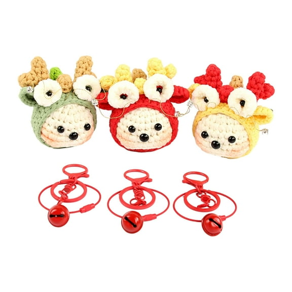 Beginners Crochet Kits Crochet Animal Dolls with Yarn Crochet Hooks Instructions DIY Crochet Craft Starter for Adults