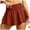 Orange, variant on Athletic Shorts For Women 2 In 1 Flowy Running Shorts With Pockets Spandex Butterfly Tennis Skorts Black L