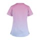thumbnail image 4 of Fiudx Liquidación de Ofertas Flash Top de Ropa de Enfermería con Bolsillo y Cuello En V de Manga Corta de Color Degradado Informal a La Moda para Mujer, 4 of 5