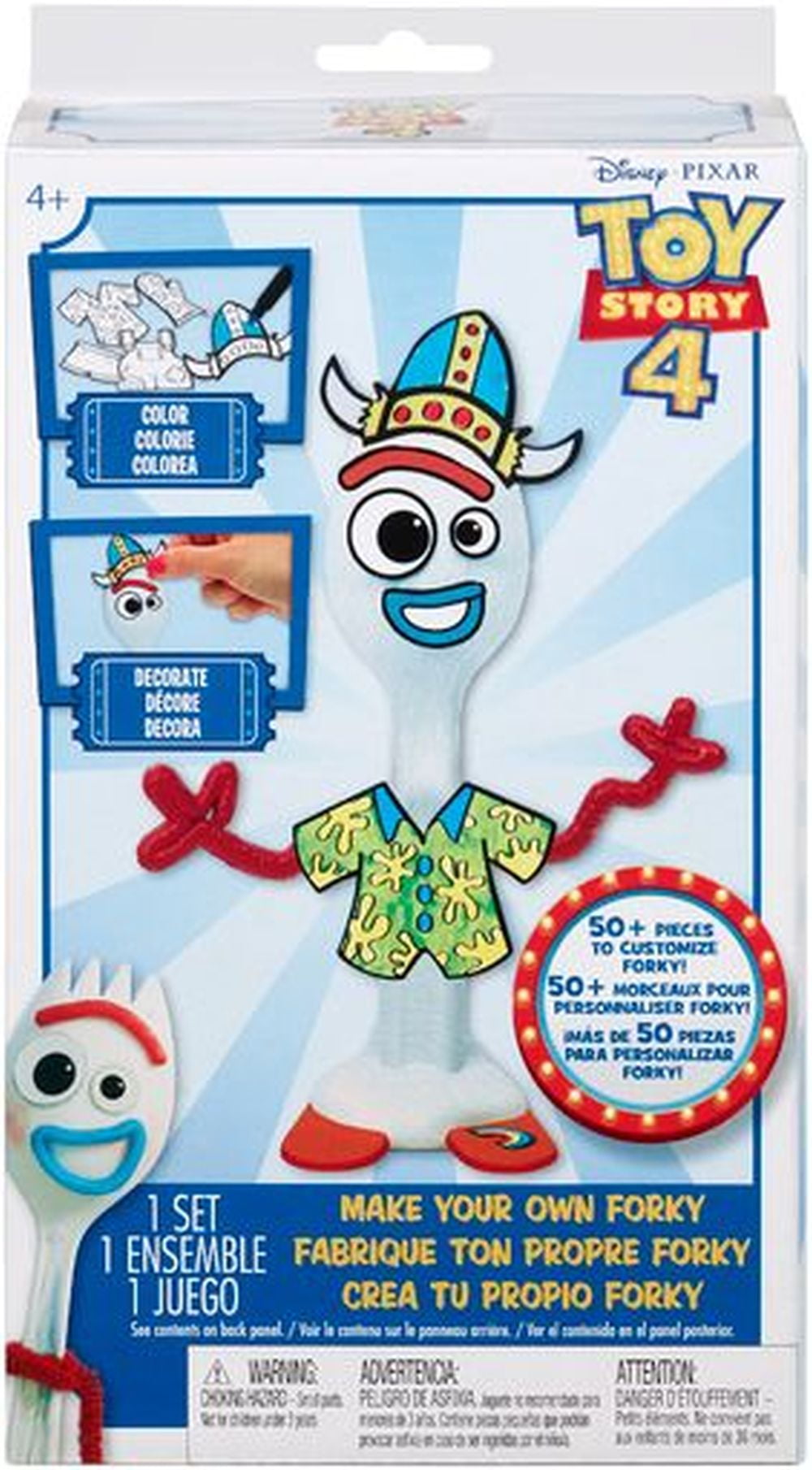 MATTEL Make Your Own Forky Toy Story 4 Action Figure Walmart Canada