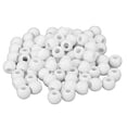 thumbnail image 2 of Hair Beads For Kids Girls, 100pcs Large Hole 12mm Hair Braiding Beads Plastic Dreadlocks Hair Braid Beads Hair Beads For Braids For Hair and Beard Styling, 2 of 7