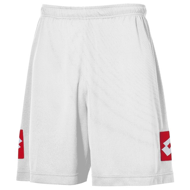 Lotto - Pantalones cortos de deporte Modelo Speed hombre caballero - Futbol/Running/Gym/Verano (Blanco) Lotto UTRW810_white