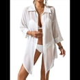 thumbnail image 3 of Blusa para Mujer, Estilo , con Botones y Cuello Halter M, 3 of 10