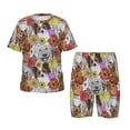 thumbnail image 1 of Balery Cute Dogs Puppy Conjunto de Pijama Infantil de Manga Corta con Estampado – Ropa de Dormir de Algodón Suave-X-Large, 1 of 5