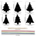 thumbnail image 2 of Art Craft Kit PARSUP, 144 unidades, adornos para rayar árboles de Navidad, 2 of 7