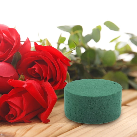 SWETRACE 8Ud Base De Barro Floral Verde Para Arreglos De Flores Con Redondo Práctico Y Seguro Para Eventos