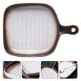thumbnail image 4 of EeaseCA 1 Pce Plateau de Riz Cuit au Four Micro-Ondes Plaque de Cuisson Assiette de Cuisine Occidentale Assiette de Four, 4 of 8