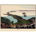 thumbnail image 2 of Corbetta 18x15 Gold Ornate Wood Framed with Double Matting Museum Art Print Titled - Panoramic Italy - Corbetta 1853, 2 of 4