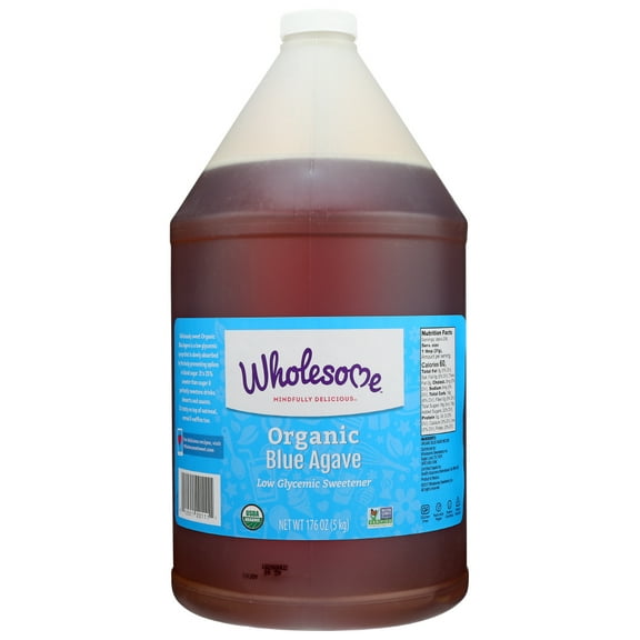 Wholesome Sweeteners Organic Raw Blue Agave, 176 oz