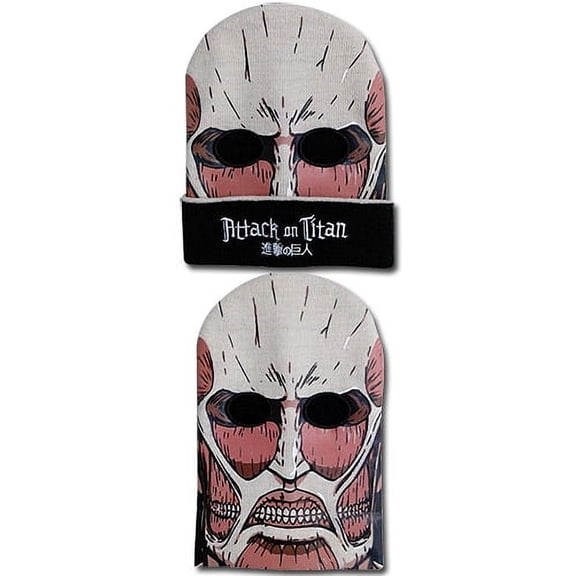 Beanie Cap - Attack on Titan - New Colossal Titan Ski Mask Toy ge31588