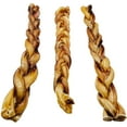 thumbnail image 2 of 12" Premium Braided Bully Sticks Dog Treats, 3 count, 2 of 9