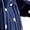 Navy Blue, variant on Women'S Polka Dot Wrap V Neck Belt Long Sleeve Pleated Maxi Dress Flowy Casual Long Dress