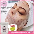 thumbnail image 2 of Ensemble de poudre de masque de gelée hydro douce naturelle Peel Off masque facial en caoutchouc pot SPA blanchissant Rose collagène acide hyaluronique soins de la peauEspaña Gao Jinjia LED, 2 of 2