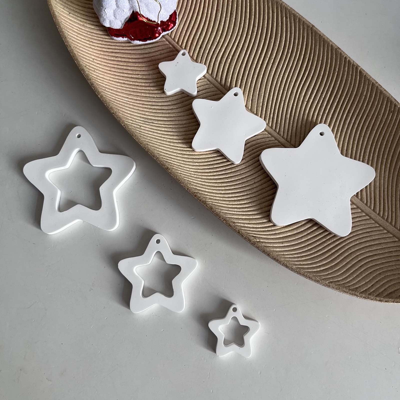 5 Packs Silicone Candle Molds for Handmade DIY Plaster Crafts, Holiday Home Decor, Gift Making, Reusable Flexible Mold for Candles Soap Resin