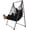 Dark Grey, variant on Hammock Chair Stand with X-Large Swing Chair with Footrest,Anti-Tip Thickened Weather-Resistant Iron Pipe Swing Frame, 450Lbs Stand Capacity Quick Assembly for Indoor Outdoor (Dark Grey)