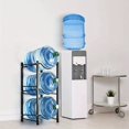 thumbnail image 6 of 3-Tier Water Cooler Jug Rack, Detachable Heavy Duty 5 Gallon Water Bottle Holder Stand, Multi-layer Storage Shelf for Home Office Kitchen Organization, 6 of 8