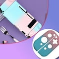 thumbnail image 2 of Xingzhi Coque de Protection PC à Couleur Dégradée avec Prise, Coque de Console de Remplacement pour Nintendo Switch, 2 of 5