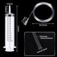 thumbnail image 4 of BlinkLLX 4 Pack Large Plastic Syringe with Handy Plastic Tubing and Luer Connections Large Syringes for Liquid Measuring Watering Refilling Feeding(150ml), 4 of 7