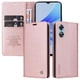 thumbnail image 4 of Funda para OPPO A17 Estuche de Cuero PU Tipo Cartera con Ranuras para Tarjetas y Cierre Magnético, 4 of 5