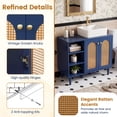 thumbnail image 2 of Giantex Under Sink Cabinet, Boho Sink Base Cabinet,  Suits Wall-mounted, 2 of 6