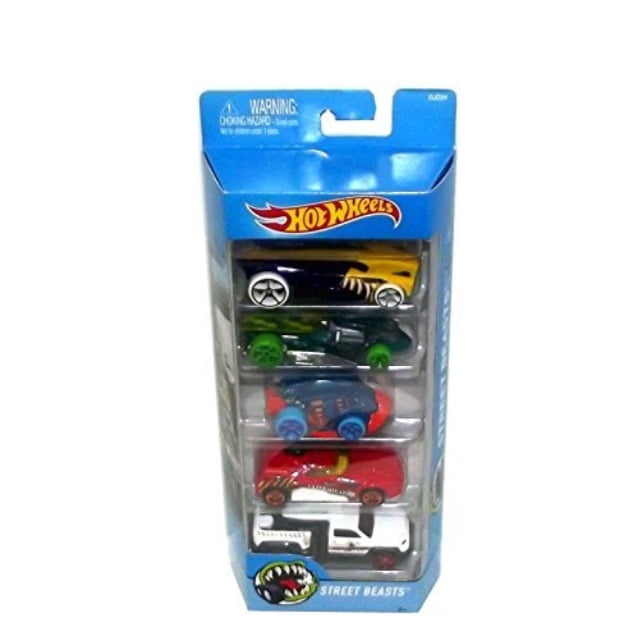 hot wheels street beasts 5 pack