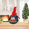 thumbnail image 3 of Colorful Christmas Drawstring Gift Bag Velvet Apple, Sack For Candy Chocolate Cookie Present, Reusable Canvas Material For Holiday Wrapping & Decor, 3 of 6