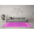 thumbnail image 3 of Ahgly Company Indoor Rectangle Oriental Pink Traditional Area Rugs, 6' x 9', 3 of 4