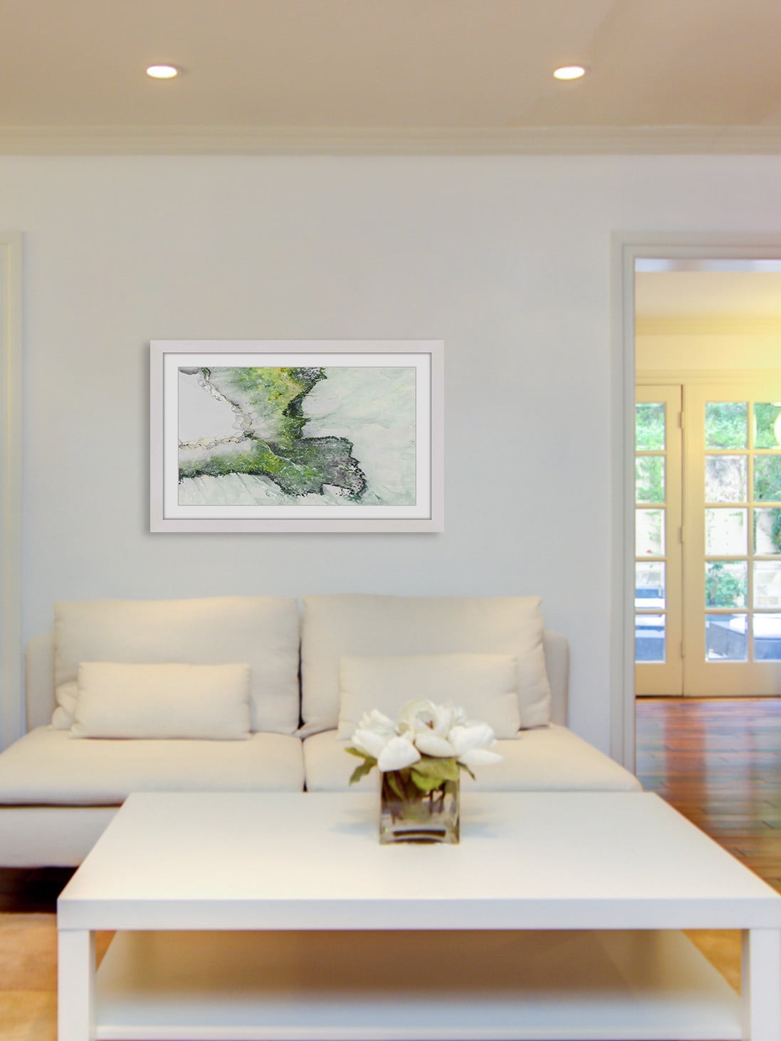 "Spring Mineral" Framed Painting Print