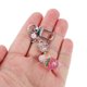 thumbnail image 5 of OUNONA Llavero Fresa Rosa Encantador Con Kawaii Para Decorar Y Llaves, 5 of 8