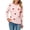 990 Pink, variant on Cogild Sweaters for Women Heart Pattern Knit Crew Neck Long Sleeve Pullover Sweater