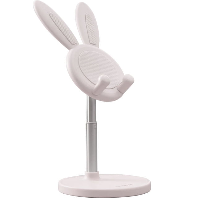 Support de Cellulaire, Support de Cellulaire Réglable en Hauteur et en Angle pour Bureau, Support de Téléphone Épais Compatible avec Tous les Téléphones Mobiles