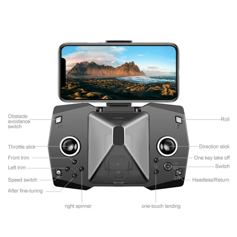 TZYUDK Mini 1080P HD FPV Drone with Altitude Hold Headless Mode