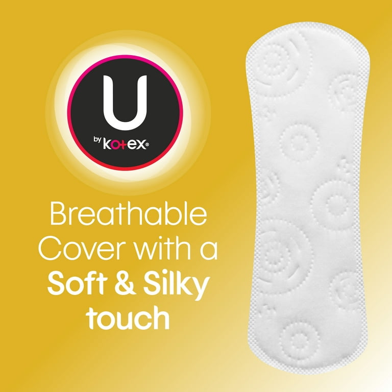U by Kotex Lightdays Extra Coverage Liners, 40 ct - Foods Co.