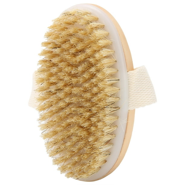 Cepillo corporal portátil exfoliante para eliminar la suciedad y las células muertas de la piel, cepillo de baño para ducha