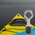 thumbnail image 1 of Raindrops Boat Scupper Plugs Drain Plug for Outdoor Enthusiasts Silver 1Pack, 1 of 8
