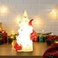 thumbnail image 7 of Christmas Tree Tabletop Decorations,Small Christmas Tree With Lights Santa Claus Desktop Lighted Tree Figurine Ornaments Battery Operated for Holiday Home Office Decoration Gift Ornaments, 7 of 7