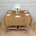 thumbnail image 3 of Square Tablecloth, Waterproof Polyester Table Cover, Wrinkle Resistant & Washable Fabric for Dining, Kitchen, Picnic, 52x52in(132x132cm), Wood Print, 3 of 6