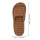 thumbnail image 3 of EeaseMX Pantuflas de paja de bambú para hombre y mujer, con punta abierta, sandalias ligeras para el baño, spa, verano (42/43), 3 of 7