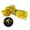 Yellow, variant on Glowing Shoelaces Color Changing LED Shoelaces 110cm Long Flat Shoe Laces for Men Women Night Running Outdoor Activity