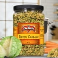 thumbnail image 3 of Dried Cabbage Flakes by Its Delish, 20 OZ Jumbo Container  Gourmet Dehydrated Chopped Cabbage Vegetables  Easy & Healthy for Cooking Soup, Ramen, Stir Fry Veggies  Vegan, Kosher, 3 of 7