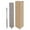 Grey, variant on Retractable Telescopic Flat Duster With Microfiber Head For Under Sofa Cabinet Bed And High Ceiling Dust Removal Extendable Pole (Green)