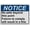 Warning Sign 2, variant on Weatherproof ANSI Pet Rules Sign (Please do not leave food or trash overnight Wild animals will make a mess in the pool) 8 in" x 12 in" UV Resistant Indoor Outdoor Plastic Safety Warning SIgn