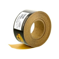 Dura-Gold Premium 240 Grit Gold PSA Longboard Sandpaper 20 Yard Long Continuous Roll, 2-3/4" Wide - Self Adhesive Stickyback Sandpaper for Auto, Woodworking Air File Sanders, Hand Sanding Blocks