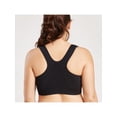 thumbnail image 3 of Women High Impact Front Zipper Sports Bra,Wirefree Push Up Fitness Top, 3 of 5