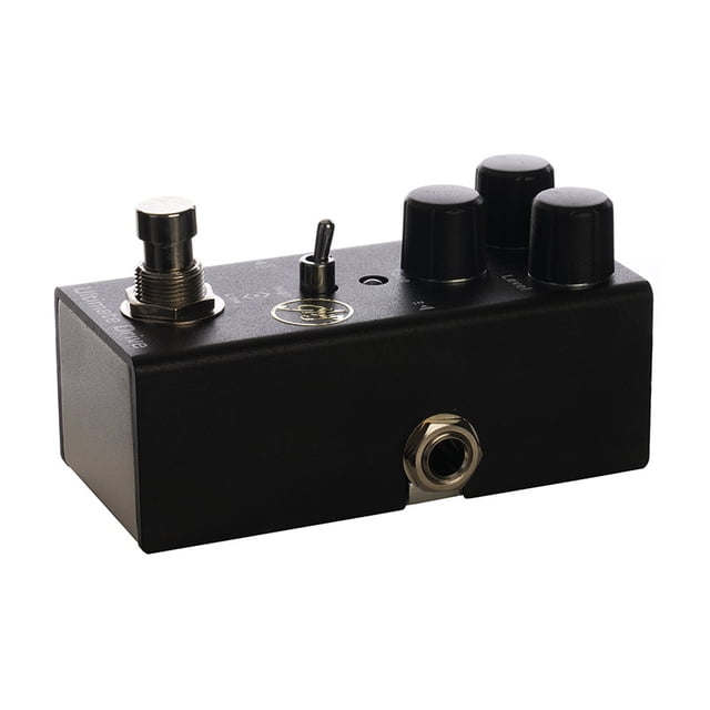 JDF-2 High-Gain Overdrive Guitar Pedal - Rich Distortion-Bordering Tone, 3-Knob Control (Gain/Level/Tone), True Bypass Design, Mode Switch (High/Low Frequency), LED Indicator, 9V DC Powered (Adapter
