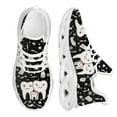 thumbnail image 1 of Zapatos planos con estampado divertido de dientes de dentista para mujer, zapatillas azules con cordones, calzado transpirable de verano para adolescentes., 1 of 6