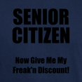 thumbnail image 3 of CafePress - Senior Citizen T Shirt - Men's Classic Graphic Cotton T-Shirt, 3 of 4