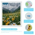 thumbnail image 3 of Diamond Art Kits for Adults, Mountain Daisy MeadowDiamond Painting Kits for Beginners, Frameless Round 5D Full Drill Diamonds Art Gem Art Crafts Home Decor Gifts, 3 of 8