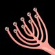 thumbnail image 5 of Soidarity Masajeador de cabeza de nueve garras, masaje relajante para la cabeza, forma de pulpo, relajación del cuero cabelludo, masaje profundo, diseño masajeadores 9 cuentas, rosa Soidarity CE000983-01, 5 of 6